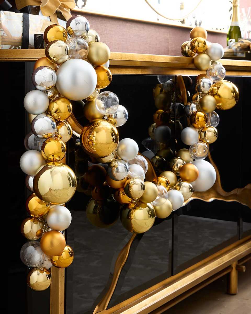 New Traditional Two-Tone Garland, 72"